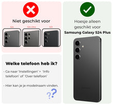 Forterra Samsung S24 Plus Hoesje Bookcase Cover met Kaarthouder - Turquoise