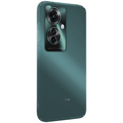 Forterra OPPO Reno 11F Hoesje Siliconen Backcover Lichtgewicht - Transparant