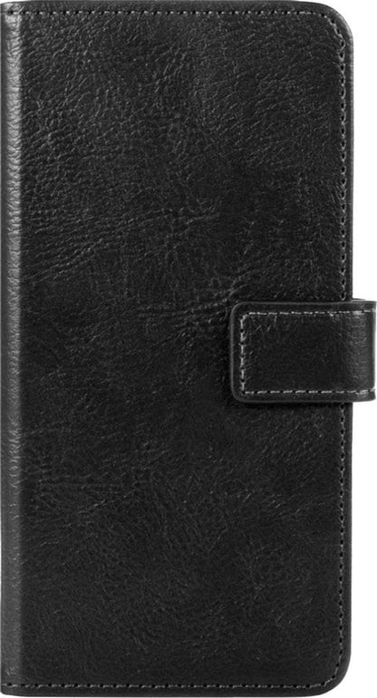 Forterra Samsung S21 Ultra Hoesje Bookcase Cover met Kaarthouder - Zwart