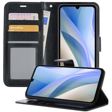 Forterra Samsung A15 Hoesje Bookcase Cover met Kaarthouder - Zwart