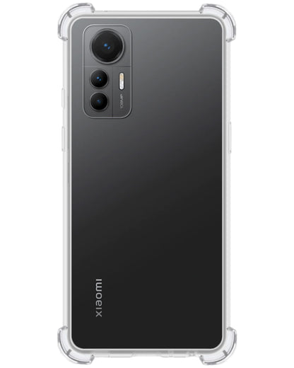 Forterra Xiaomi 12 Lite Hoesje Shockproof Backcover Siliconen - Transparant