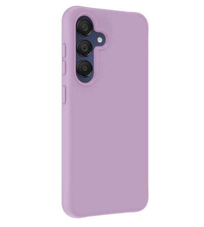 Forterra Samsung A15 Hoesje Siliconen Backcover Lichtgewicht - Lila