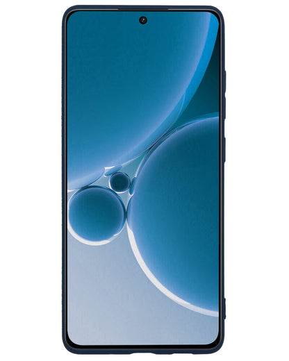 Forterra OnePlus Nord 3 Hoesje Siliconen Backcover Lichtgewicht - Donkerblauw