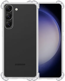 Forterra Samsung S23 Plus Hoesje Shockproof Backcover Siliconen - Transparant