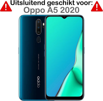Forterra OPPO A5 2020 Screenprotector Gehard Glas - Anti-kras