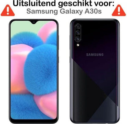 Forterra Samsung A30s Hoesje Siliconen Backcover Lichtgewicht - Transparant