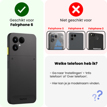 Forterra Fairphone 6 Screenprotector Gehard Glas - Anti-kras