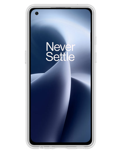 Forterra OnePlus Nord 2T Hoesje Siliconen Backcover Lichtgewicht - Transparant