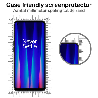 Forterra OnePlus Nord CE 2 Screenprotector Gehard Glas - Full Screen