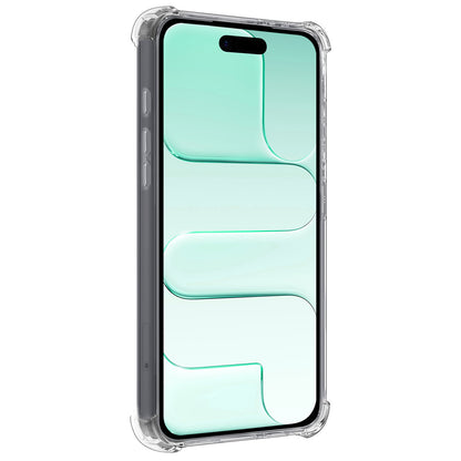 Forterra iPhone Air Hoesje Kaarthouder Backcover Shockproof - Transparant