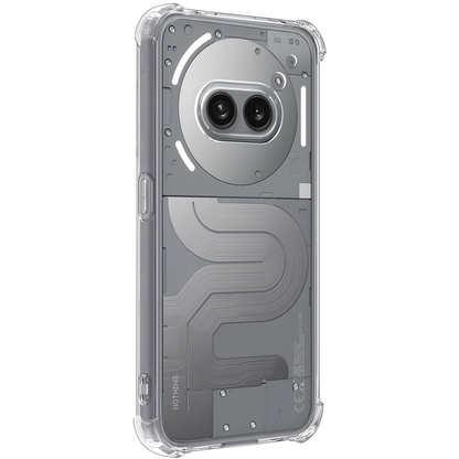Forterra Nothing Phone 2a Hoesje Shockproof Backcover Siliconen - Transparant