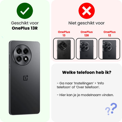 Forterra OnePlus 13R Camera Screenprotector Gehard Glas