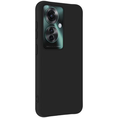 Forterra OPPO Reno 11F Hoesje Siliconen Backcover Lichtgewicht - Zwart