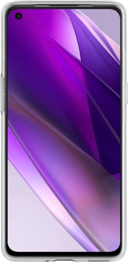 Forterra OPPO Find X3 Lite Hoesje Siliconen Backcover Lichtgewicht - Transparant