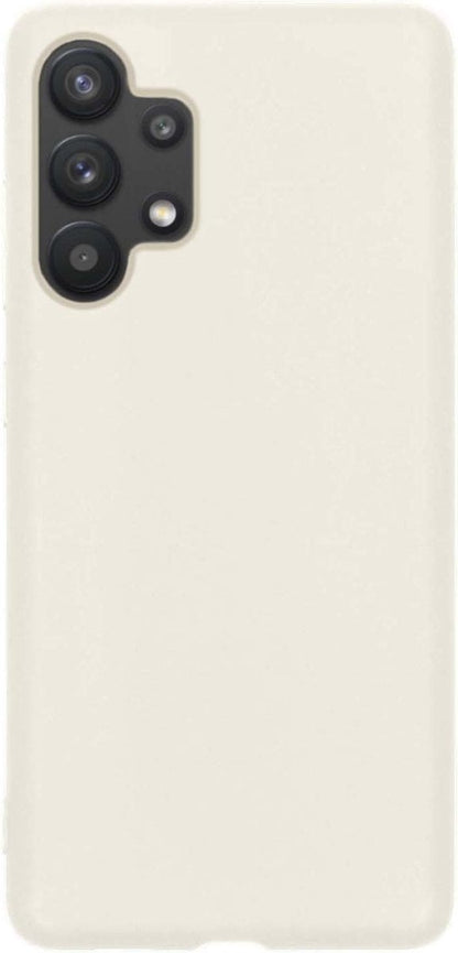 Forterra Samsung A32 5G Hoesje Siliconen Backcover Lichtgewicht - Wit