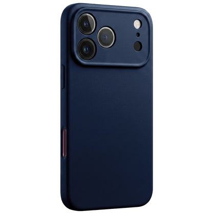 Forterra iPhone 18 Pro Hoesje Siliconen Backcover Lichtgewicht - Donkerblauw