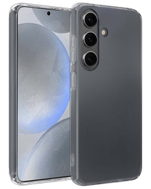 Forterra Samsung S24 Plus Hoesje Siliconen Backcover Lichtgewicht - Transparant