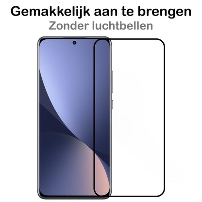 Forterra Xiaomi 12 Screenprotector Gehard Glas - Full Screen