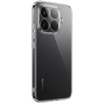 Forterra Xiaomi 15T Pro Hoesje Siliconen Backcover Lichtgewicht - Transparant
