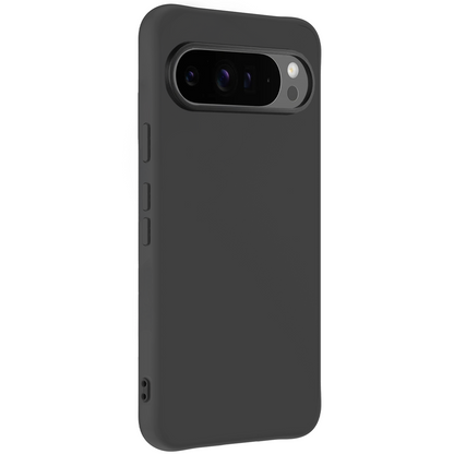 Forterra Google Pixel 10 Pro Hoesje Siliconen Backcover Lichtgewicht - Zwart