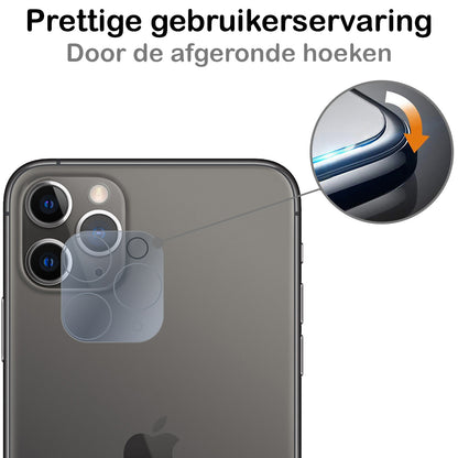 Forterra iPhone 12 Pro Max Camera Screenprotector Gehard Glas