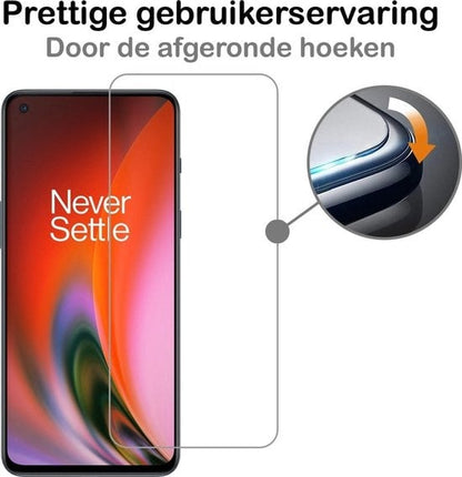 Forterra OnePlus Nord 2 Screenprotector Gehard Glas - Anti-kras