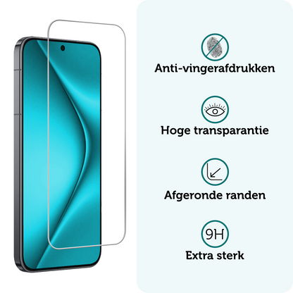 Forterra Huawei Pura 70 Pro Screenprotector Gehard Glas - Anti-kras