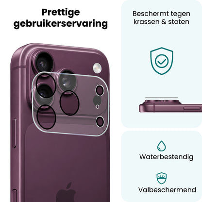Forterra iPhone 18 Pro Camera Screenprotector Gehard Glas