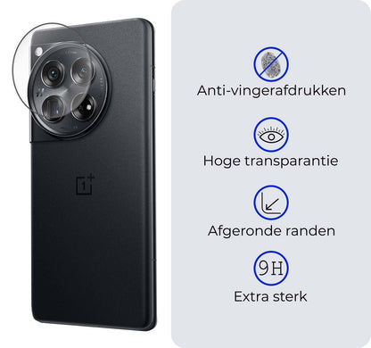 Forterra OnePlus 12 Camera Screenprotector Gehard Glas