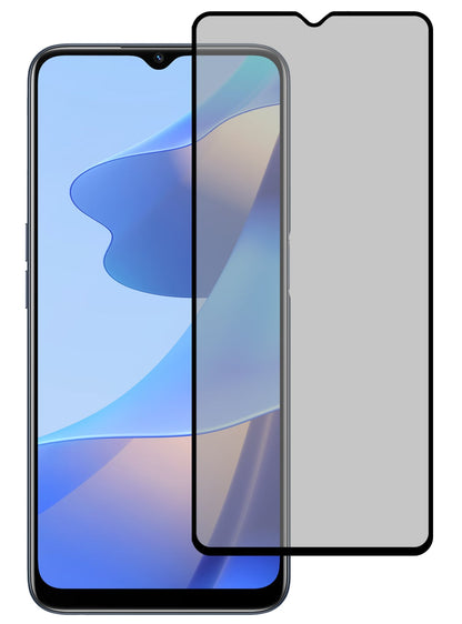 Forterra OPPO A16 Screenprotector Gehard Glas - Privacy