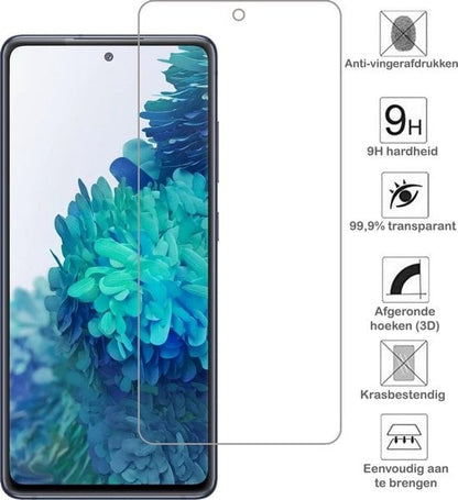 Forterra Samsung S20 FE Screenprotector Gehard Glas - Anti-kras