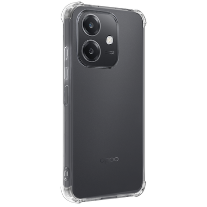Forterra OPPO A40m Hoesje Shockproof Backcover Siliconen - Transparant