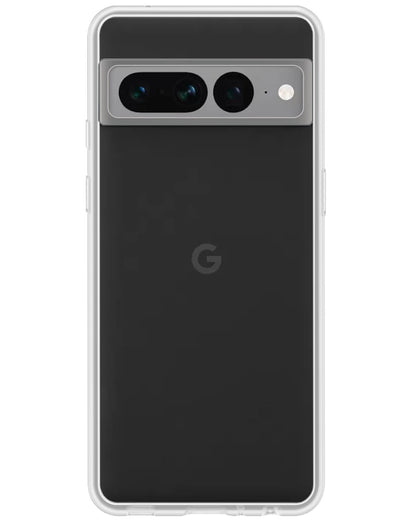 Forterra Google Pixel 7 Pro Hoesje Siliconen Backcover Lichtgewicht - Transparant
