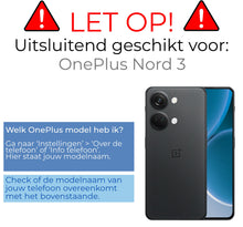 Forterra OnePlus Nord 3 Hoesje Siliconen Backcover Lichtgewicht - Wit