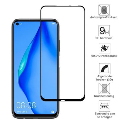 Forterra Huawei P40 Lite Screenprotector Gehard Glas - Full Screen