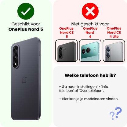 Forterra OnePlus Nord 5 Camera Screenprotector Gehard Glas