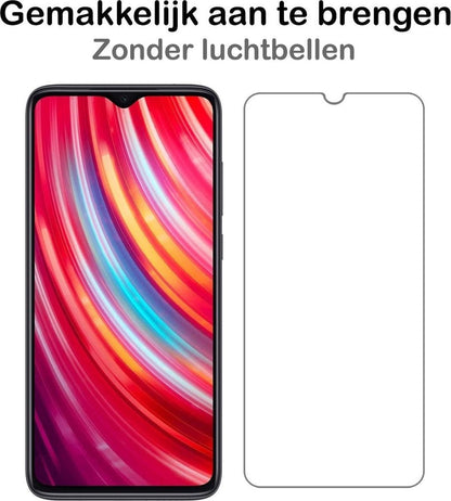 Forterra Xiaomi Redmi Note 8 Pro Screenprotector Gehard Glas - Anti-kras