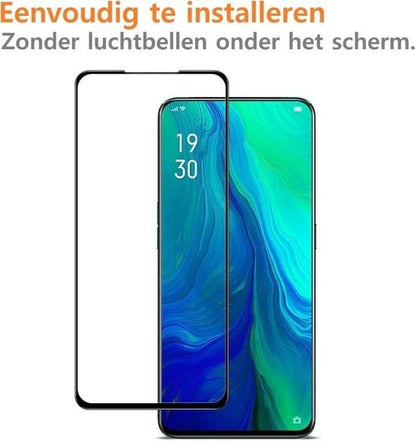Forterra OPPO Reno 2Z Screenprotector Gehard Glas - Full Screen