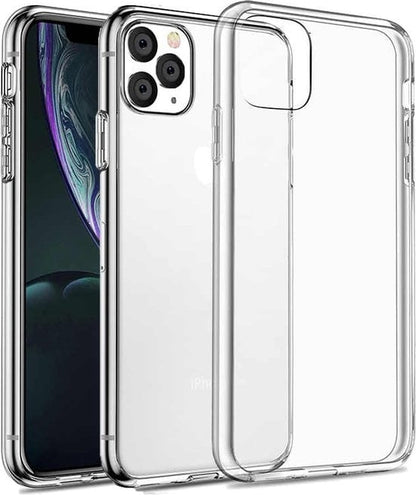 Forterra iPhone 11 Pro Hoesje Siliconen Backcover Lichtgewicht - Transparant
