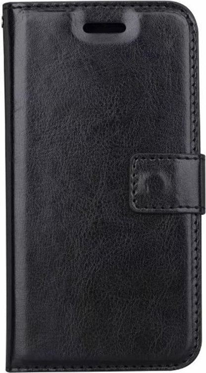 Forterra iPhone XR Hoesje Bookcase Cover met Kaarthouder - Zwart