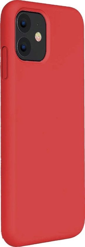 Forterra iPhone 11 Pro Hoesje Siliconen Backcover Lichtgewicht - Rood