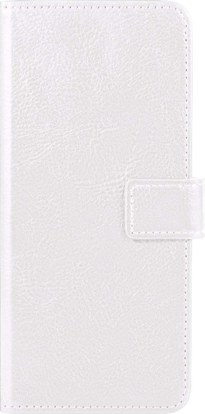 Forterra Samsung A32 5G Hoesje Bookcase Cover met Kaarthouder - Wit