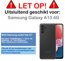 Forterra Samsung A13 4G Hoesje Shockproof Backcover Siliconen - Transparant