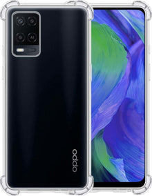 Forterra OPPO A54 Hoesje Shockproof Backcover Siliconen - Transparant