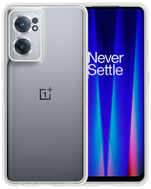 Forterra OnePlus Nord CE 2 Hoesje Siliconen Backcover Lichtgewicht - Transparant