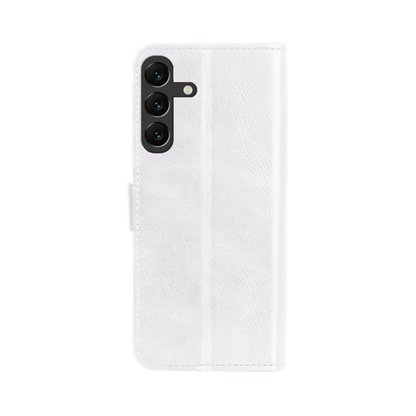 Forterra Samsung A16 Hoesje Bookcase Cover met Kaarthouder - Wit
