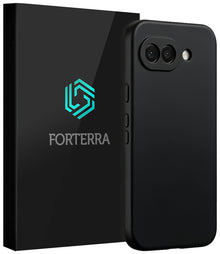 Forterra Google Pixel 10a Hoesje Siliconen Backcover Lichtgewicht - Zwart
