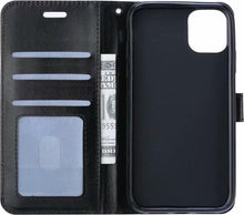 Forterra iPhone 11 Pro Hoesje Bookcase Cover met Kaarthouder - Zwart