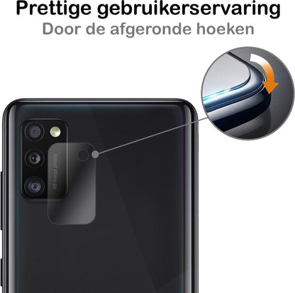 Forterra Samsung A41 Camera Screenprotector Gehard Glas