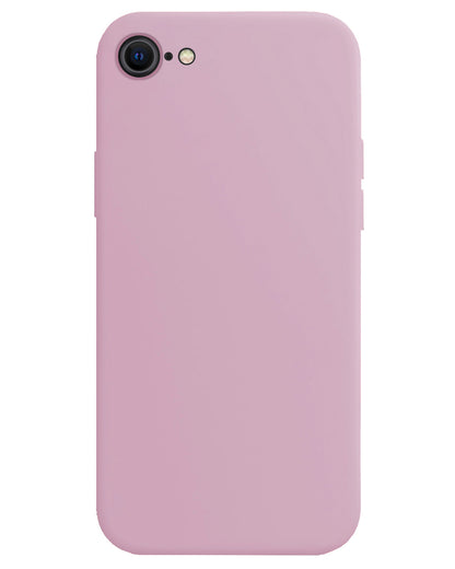 Forterra iPhone SE 2022 Hoesje Siliconen Backcover Lichtgewicht - Lila